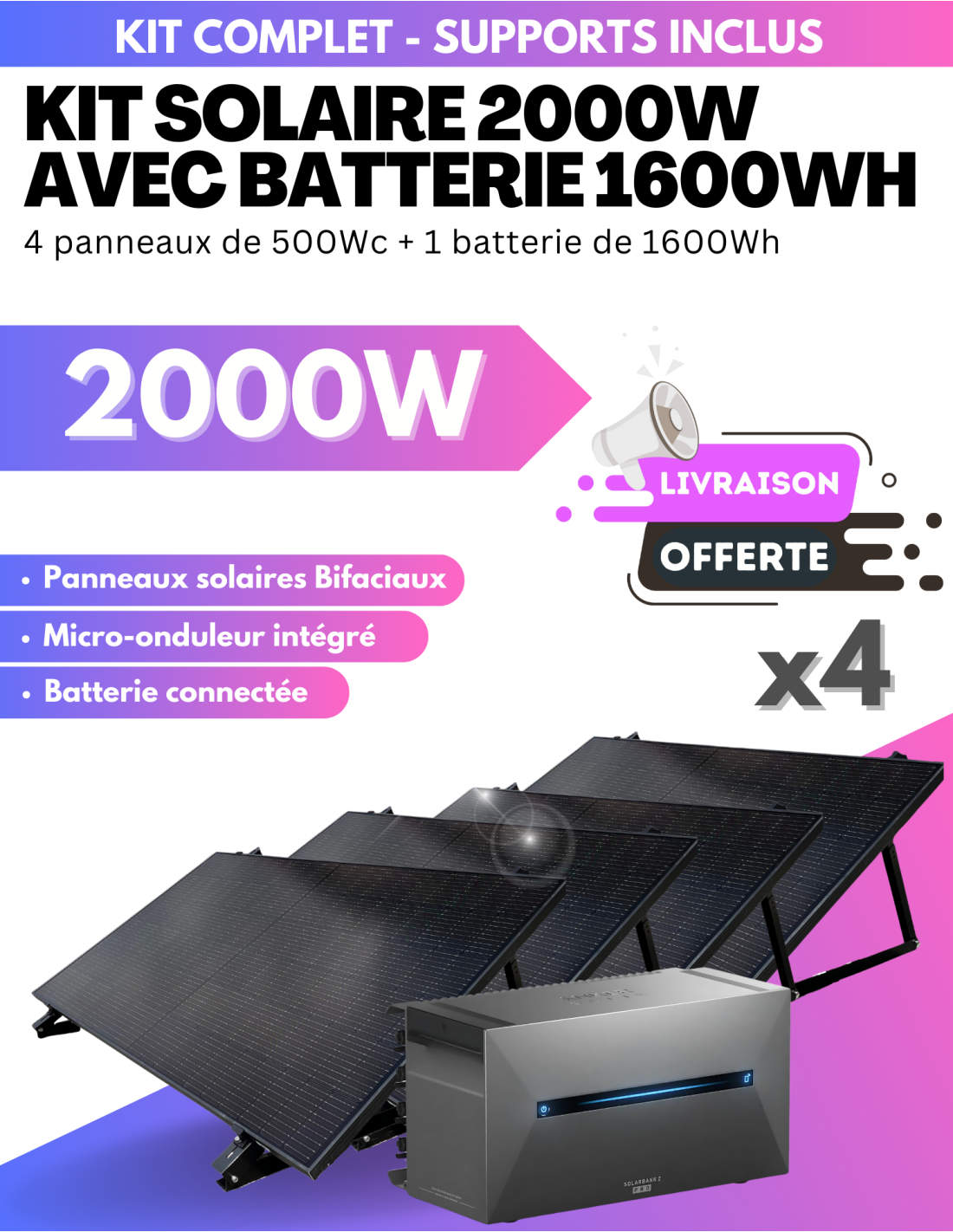 d&eacute;couvrez nos panneaux solaires professionnels, con&ccedil;us pour maximiser l'efficacit&eacute; &eacute;nerg&eacute;tique de votre entreprise. profitez d'une &eacute;nergie renouvelable de qualit&eacute;, r&eacute;duisez vos co&ucirc;ts d'&eacute;lectricit&eacute; et contribuez &agrave; la protection de l'environnement avec des solutions durables et performantes.